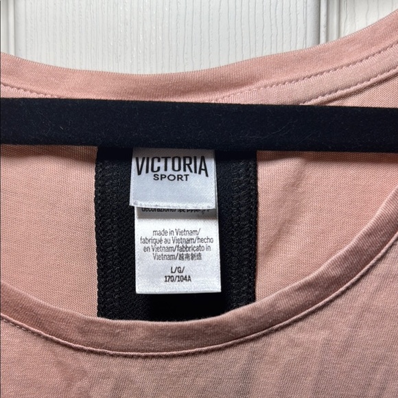 Victoria’s Secret Spot Pink Racerback Athletic Tank Top Size Large - Picture 6 of 7